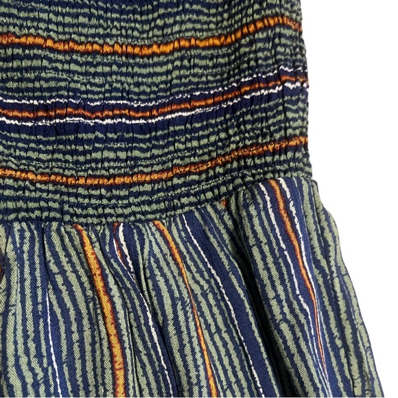 Urban Outfitters Striped Strapless Smocked Jumpsuit - Picture 5 of 14